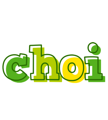 Choi juice logo