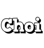 Choi snowing logo