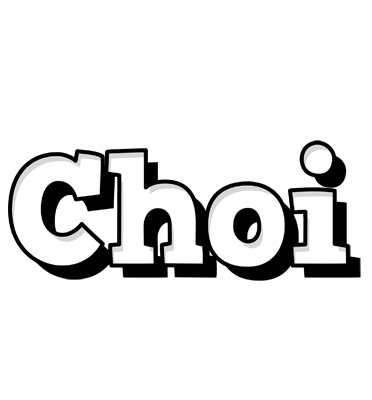 Choi snowing logo