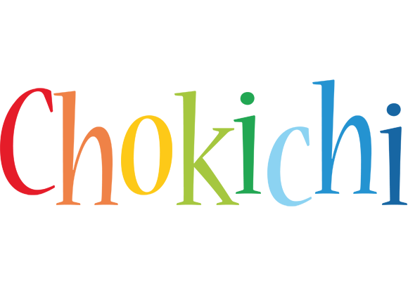 Chokichi birthday logo