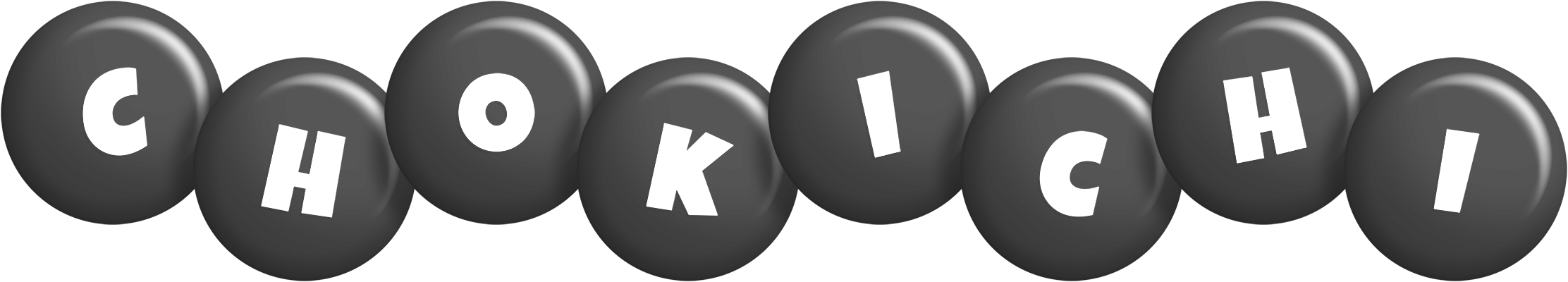 Chokichi candy-black logo