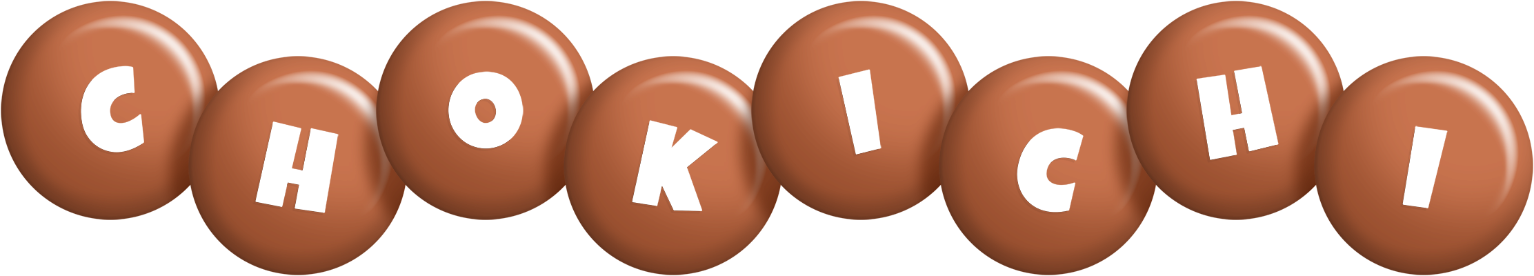 Chokichi candy-brown logo