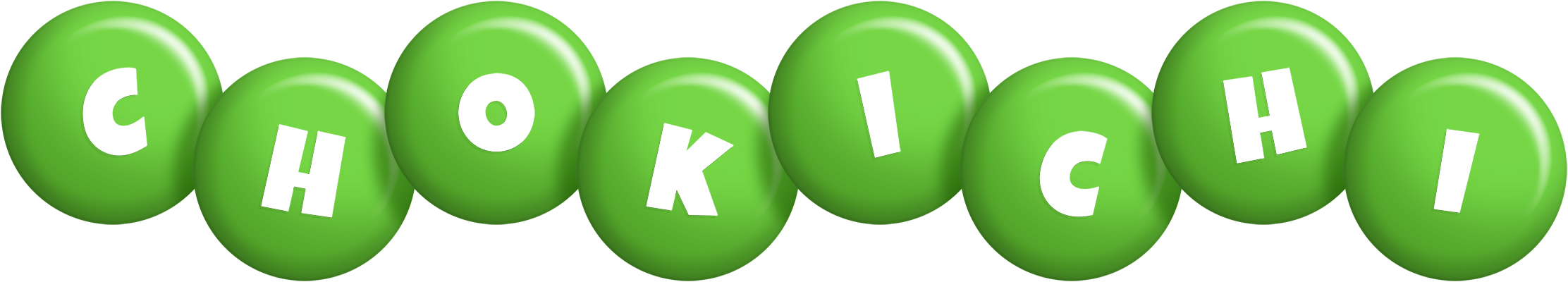 Chokichi candy-green logo