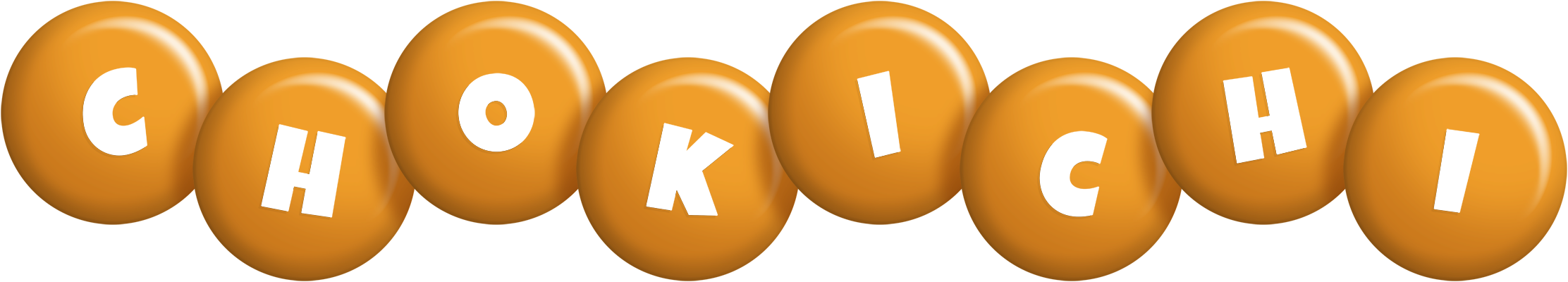 Chokichi candy-orange logo