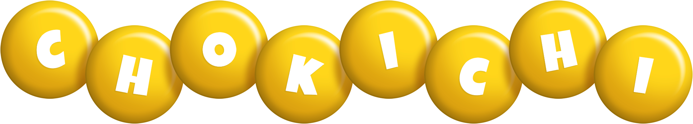 Chokichi candy-yellow logo
