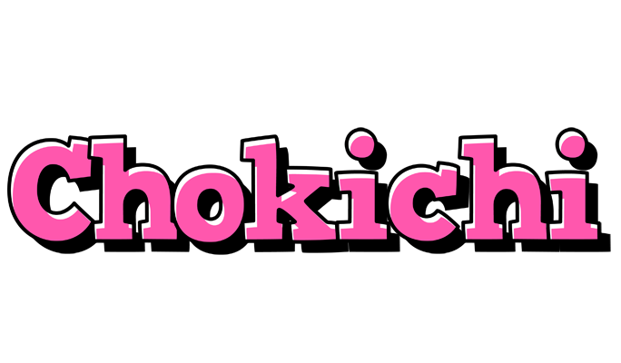Chokichi girlish logo