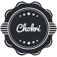 Chokri badge logo