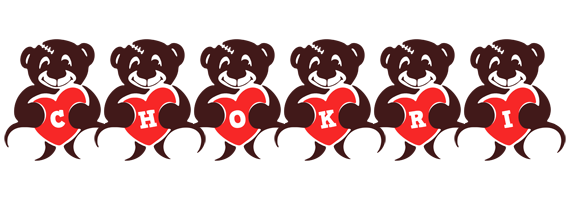 Chokri bear logo