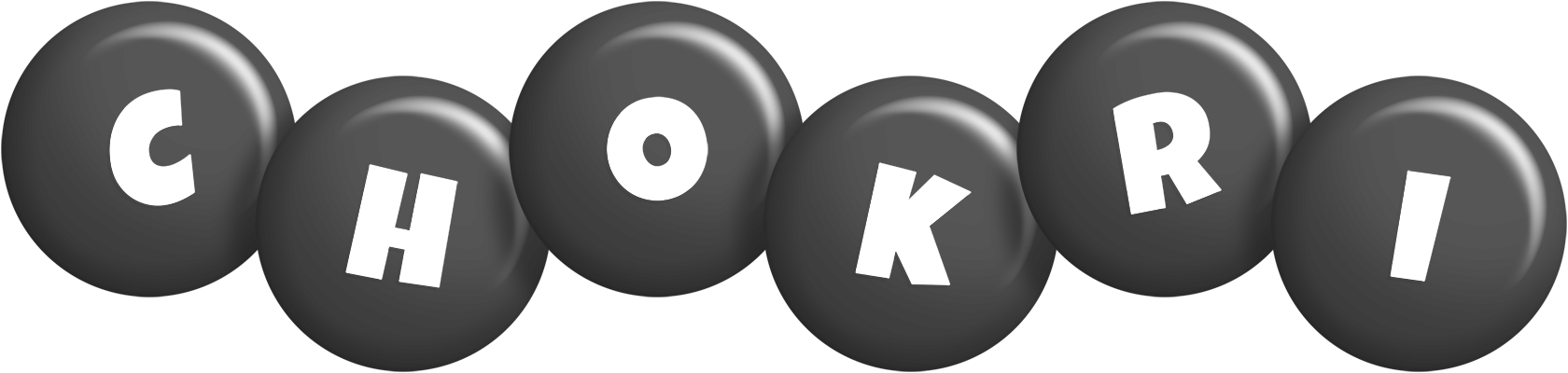 Chokri candy-black logo