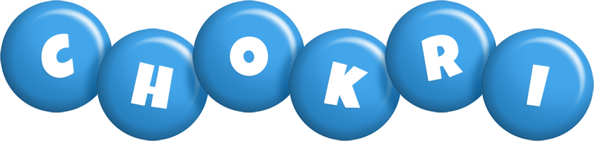 Chokri candy-blue logo