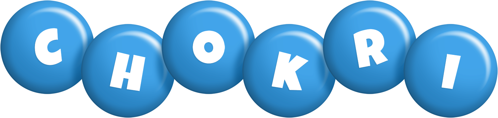 Chokri candy-blue logo