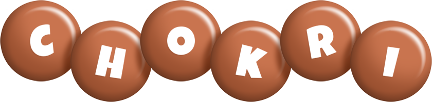 Chokri candy-brown logo