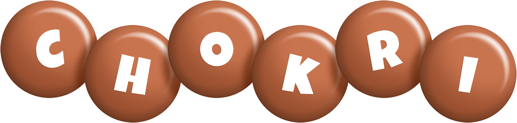 Chokri candy-brown logo