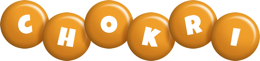 Chokri candy-orange logo