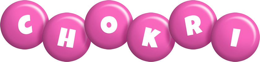 Chokri candy-pink logo