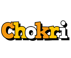 Chokri cartoon logo