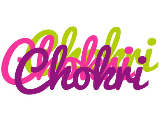 Chokri flowers logo