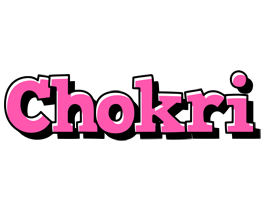 Chokri girlish logo