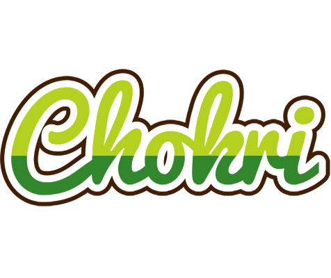 Chokri golfing logo
