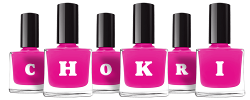 Chokri nails logo