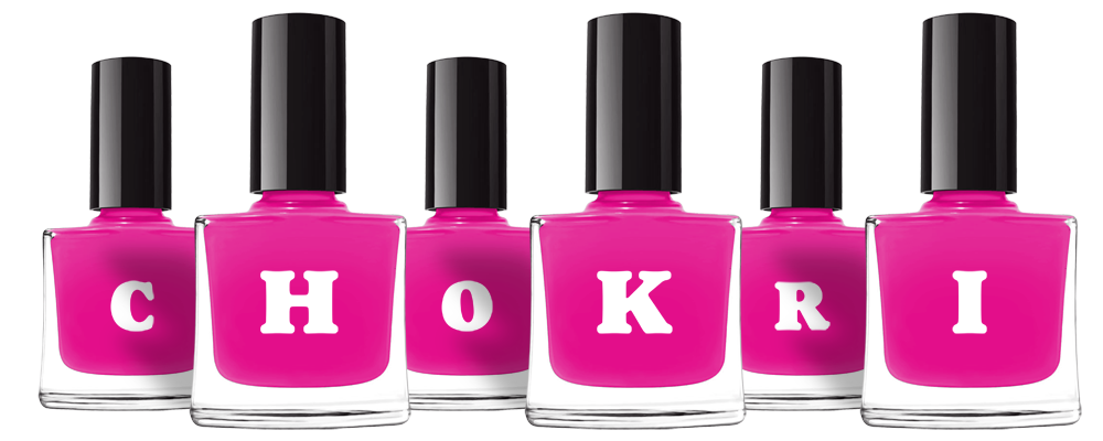 Chokri nails logo