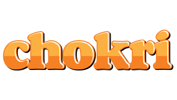 Chokri orange logo