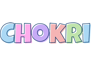 Chokri pastel logo