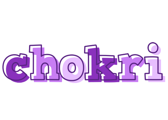Chokri sensual logo