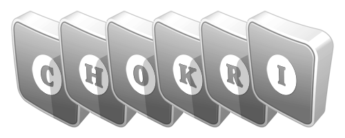 Chokri silver logo