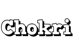 Chokri snowing logo