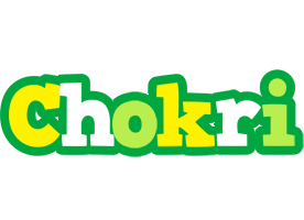 Chokri soccer logo