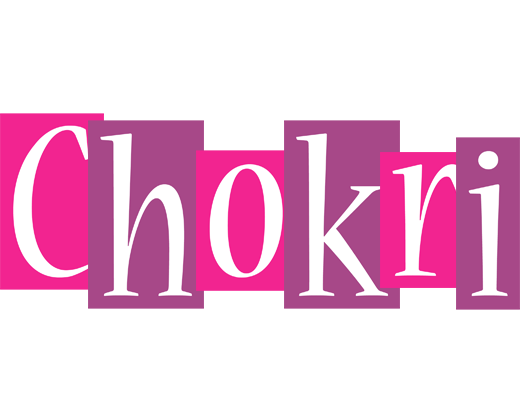 Chokri whine logo
