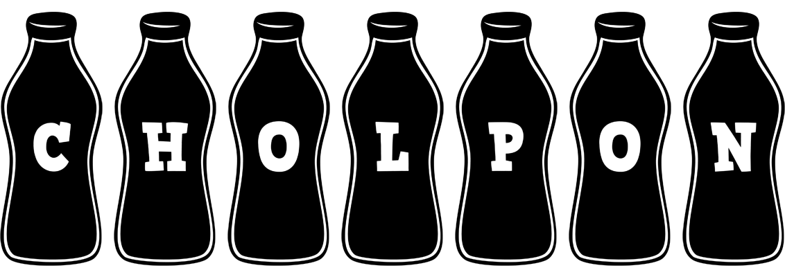 Cholpon bottle logo