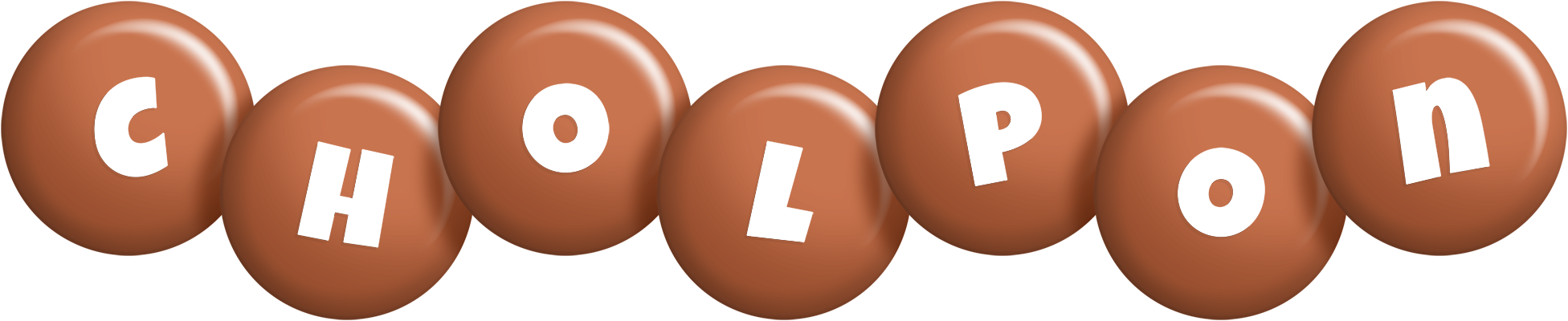 Cholpon candy-brown logo