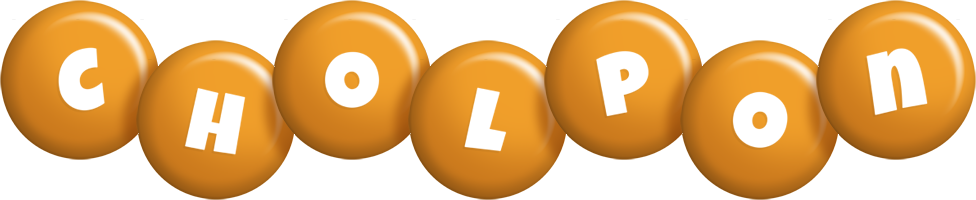 Cholpon candy-orange logo