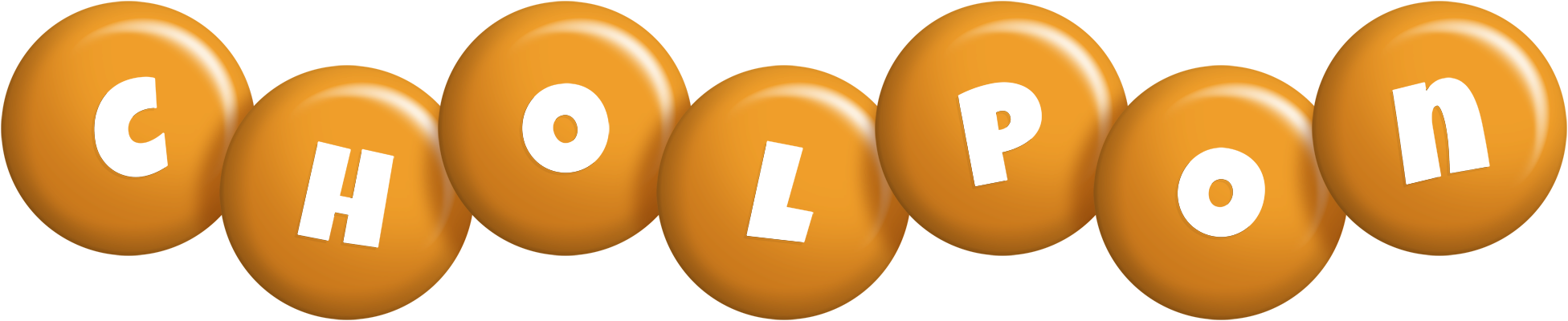 Cholpon candy-orange logo