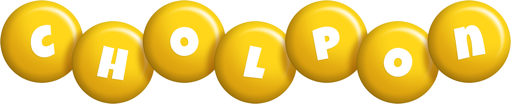 Cholpon candy-yellow logo