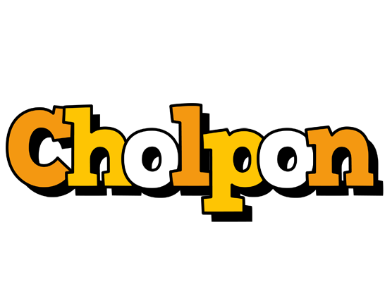 Cholpon cartoon logo