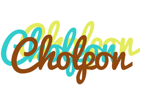 Cholpon cupcake logo