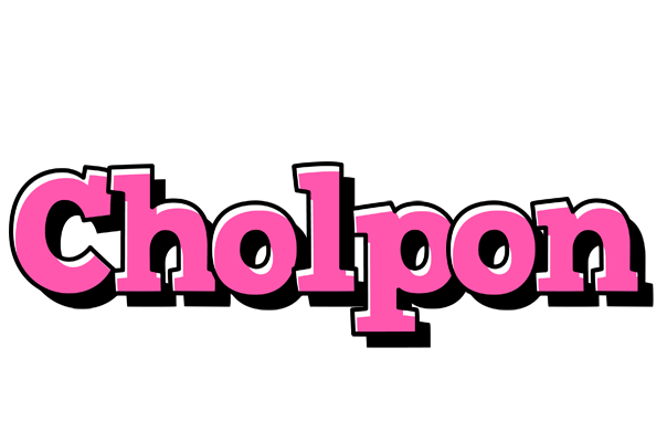 Cholpon girlish logo