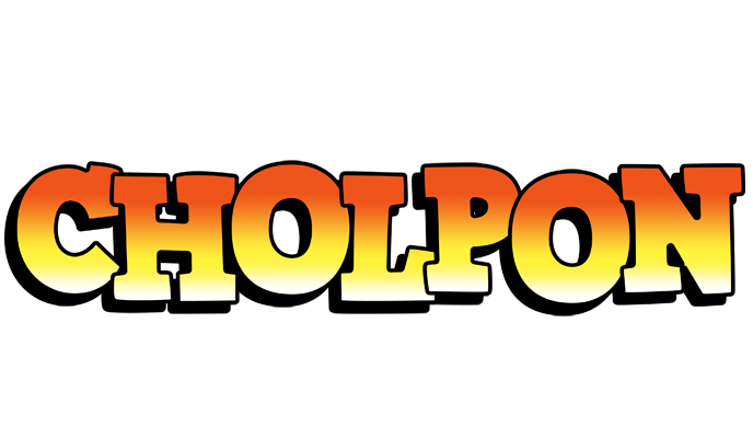 Cholpon sunset logo
