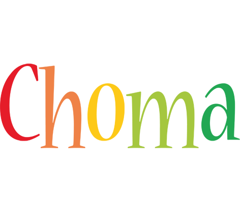 Choma birthday logo