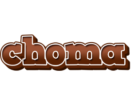 Choma brownie logo