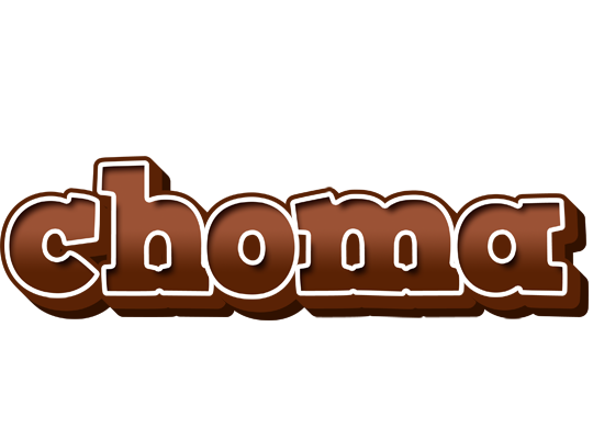 Choma brownie logo