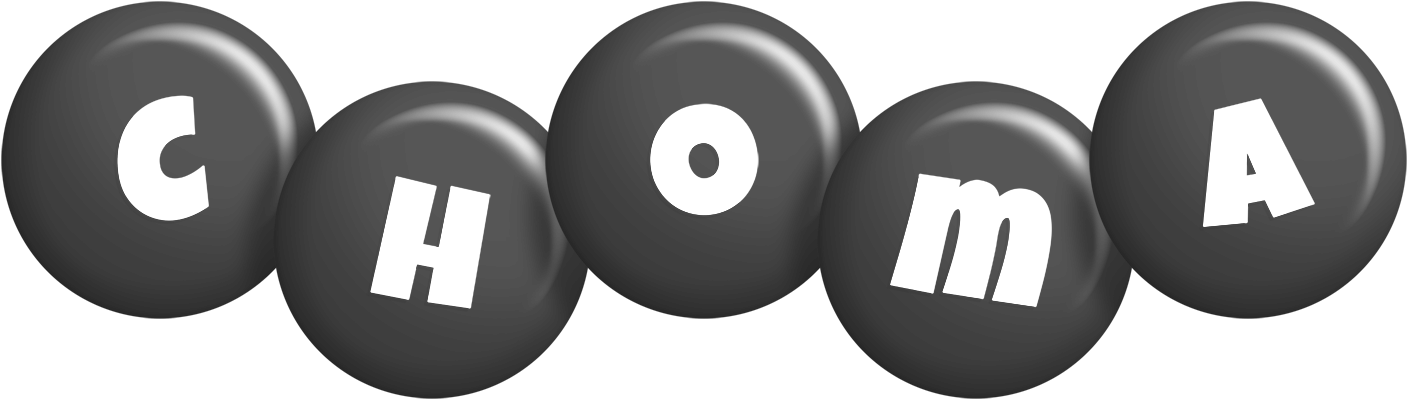 Choma candy-black logo
