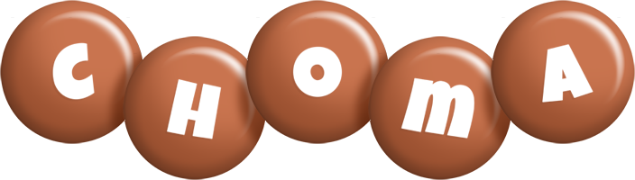 Choma candy-brown logo