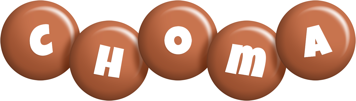 Choma candy-brown logo