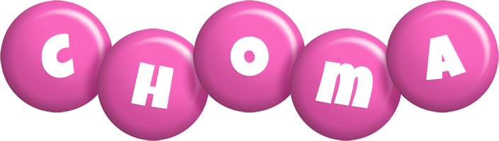 Choma candy-pink logo
