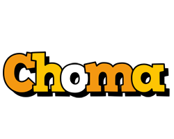 Choma cartoon logo