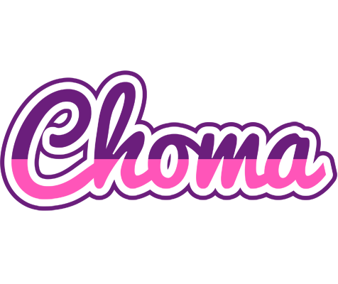 Choma cheerful logo